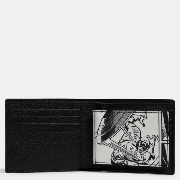 🔥Coach x Marvel│3-In-1 Wallet w/ Comic Print - Picture 5 of 9